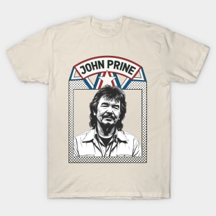 John Prine - - Retro Style Fan design T-Shirt